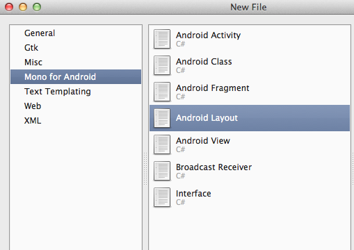 Create Android Layout