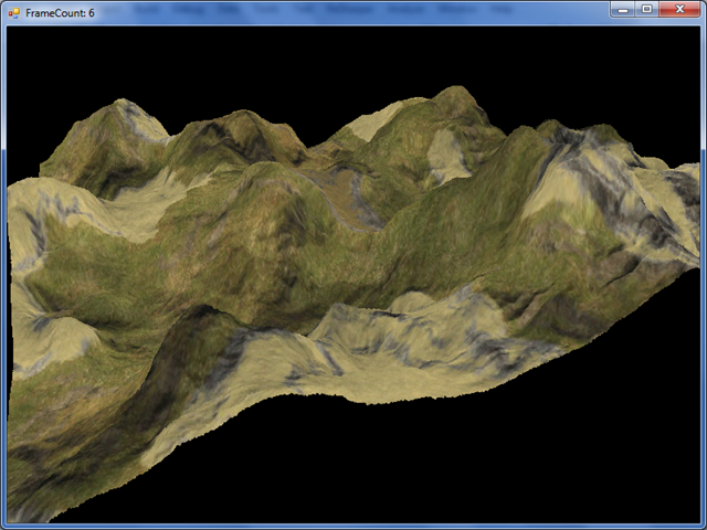 使用 OpenGL 进行简单的地形渲染