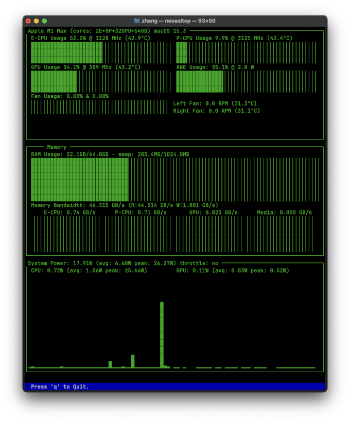 ANEMLL Npu Usage