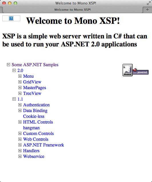 mod_mono + Apache2 Success
